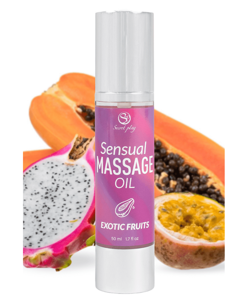 Huile de massage fruits exotiques 50 ml Secret Play